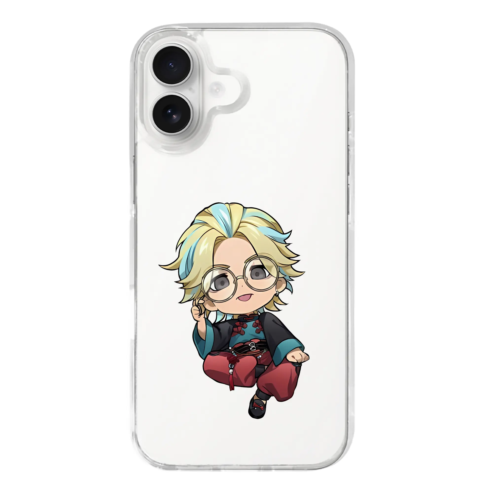 東京リベンジャーズ グッズ,灰谷竜胆 - iPhone 17シリーズ 透明スマホケース – 薄型・耐衝撃・精密フィット保護カバー